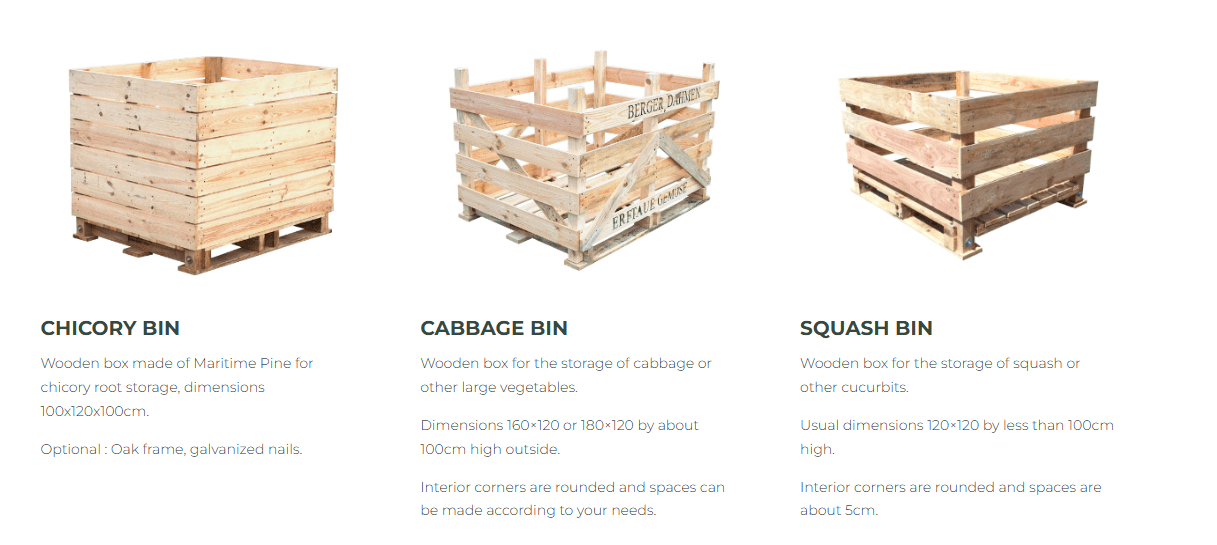 Kassar fyrir stórgrænmeti